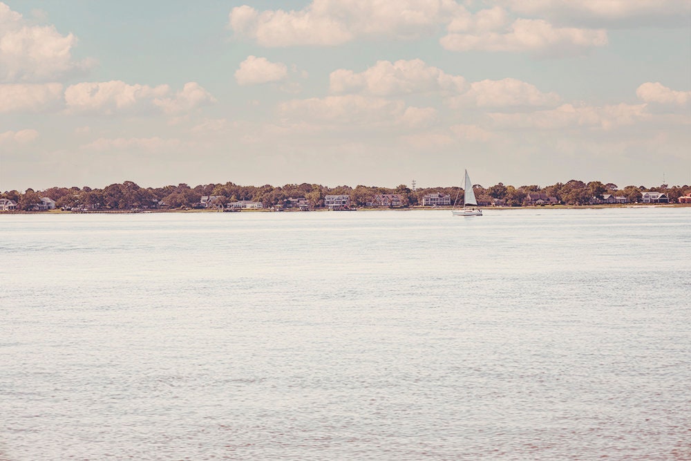 Charleston Ashley River Sailboat