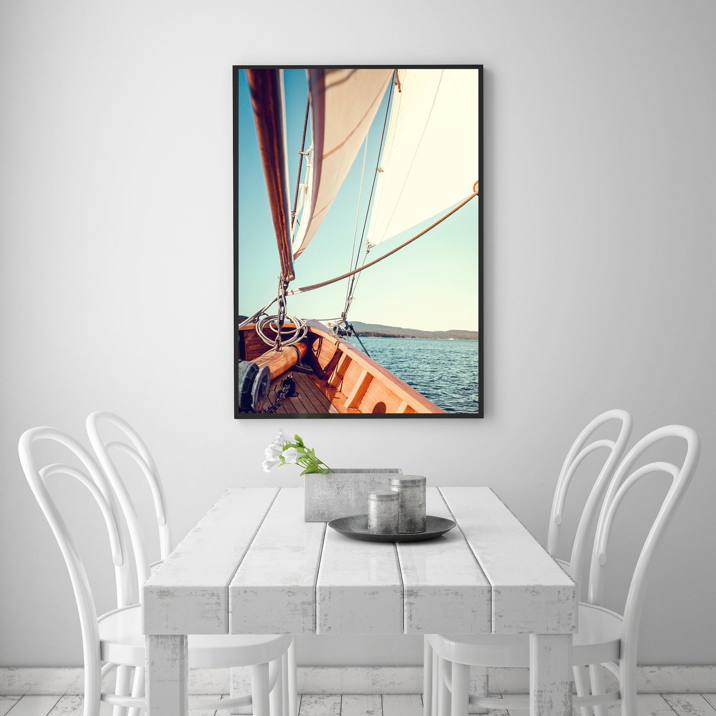 New England Sailboat Print