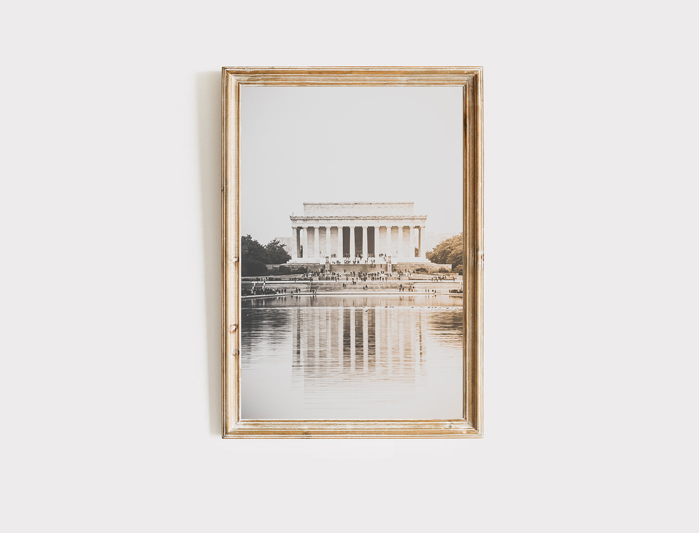 lincoln memorial wall art