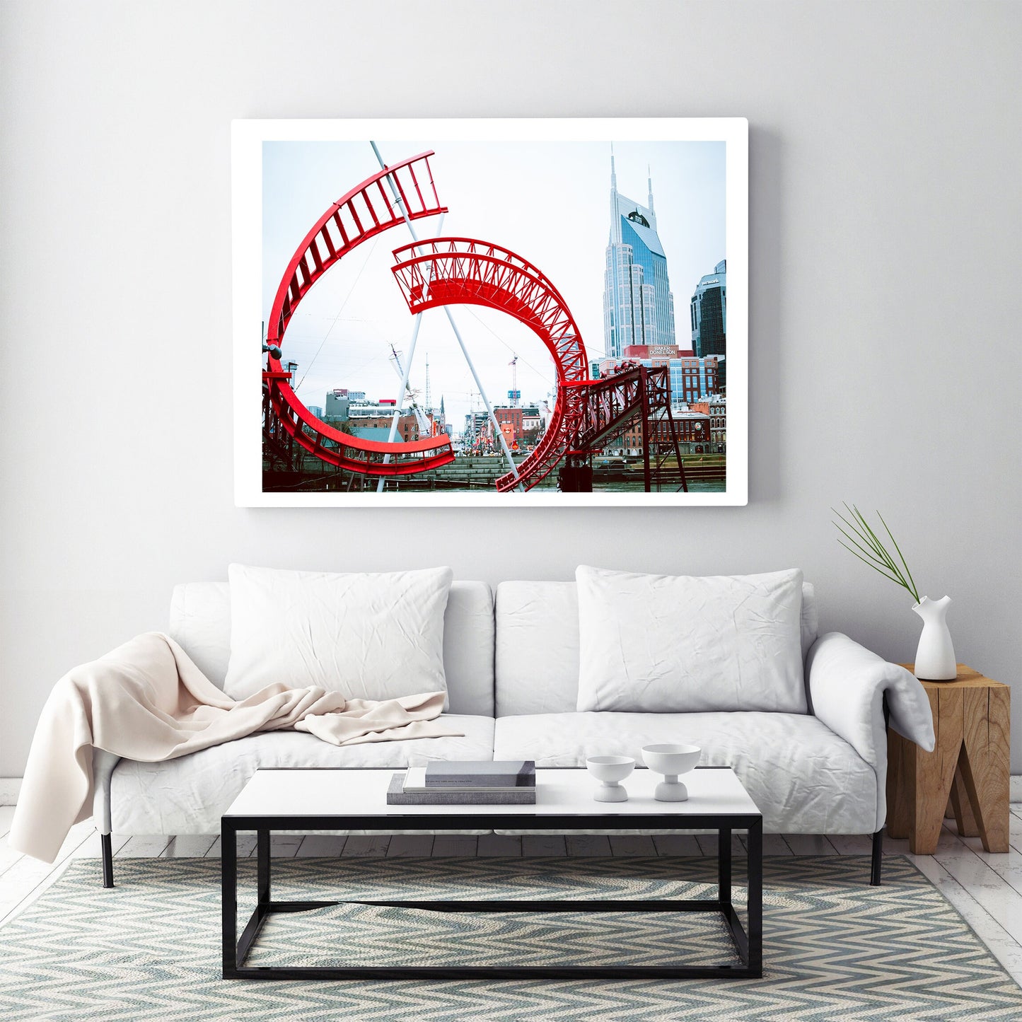 nashville riverfront park print