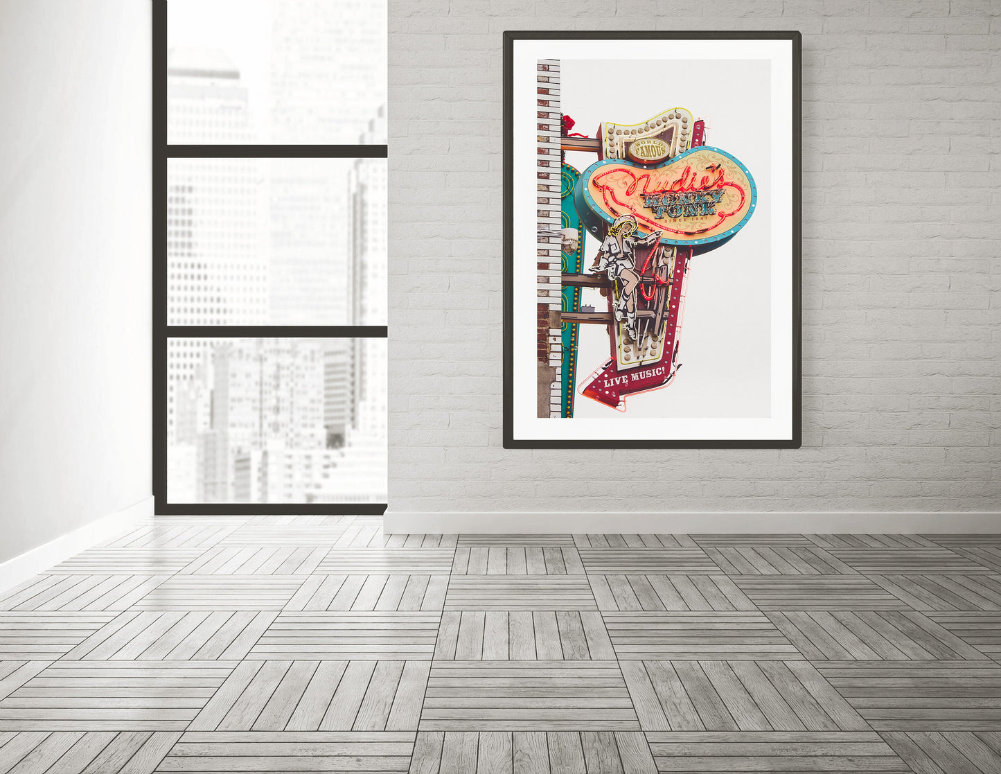 Nashville photography Nudies Honkytonk Print