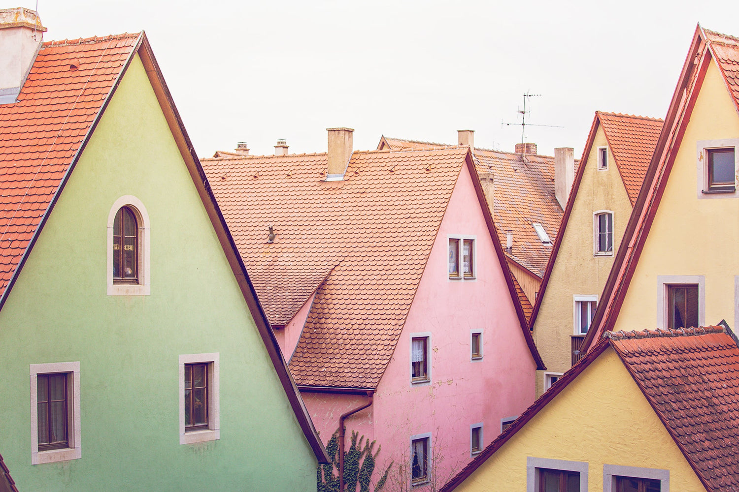 Colorful buildings in Germany Photo