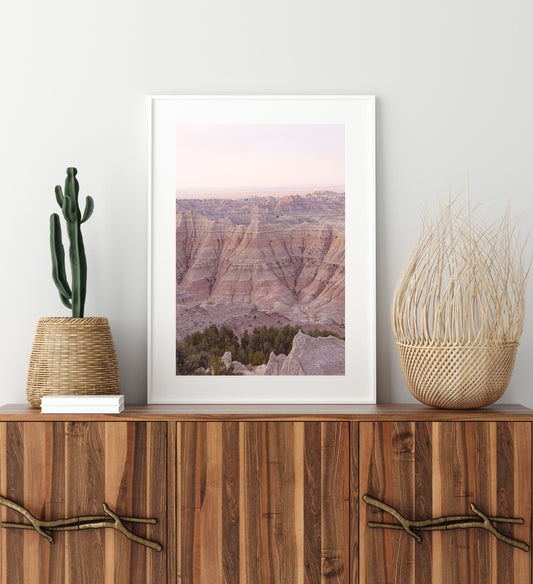 Badlands National Park Pinnacles Overlook Print