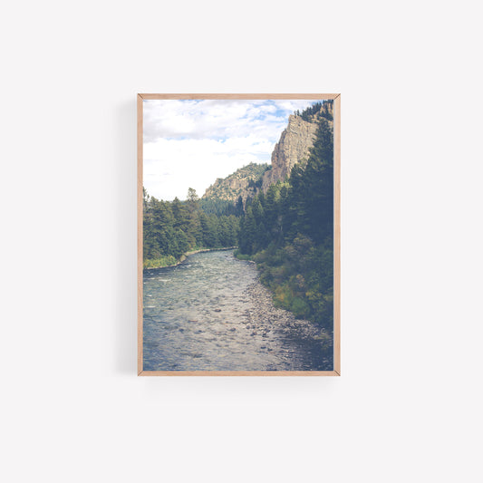 Gallatin River Montana Photography Print