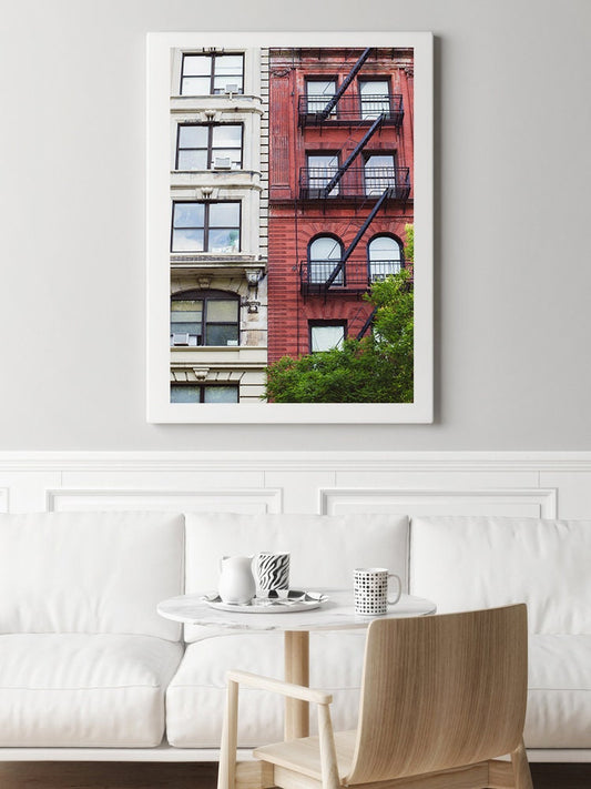 New York City buildings print