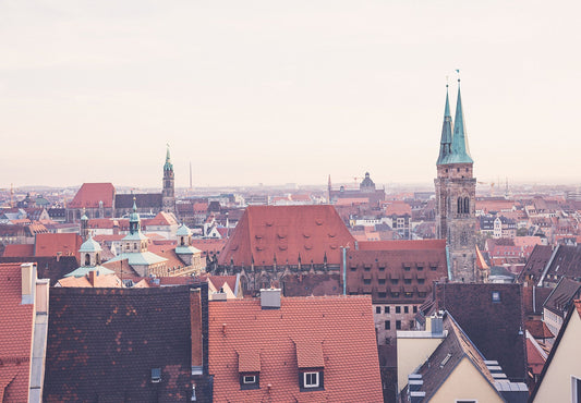 Nuremberg Germany Skyline