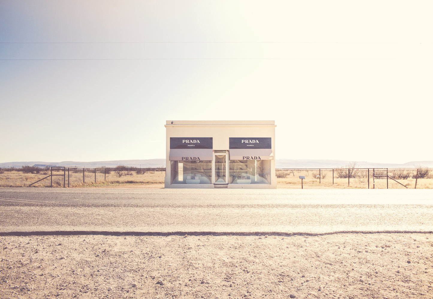 Marfa Texas Photography Print, Prada Marfa Wall Art, West Texas Photography Print,