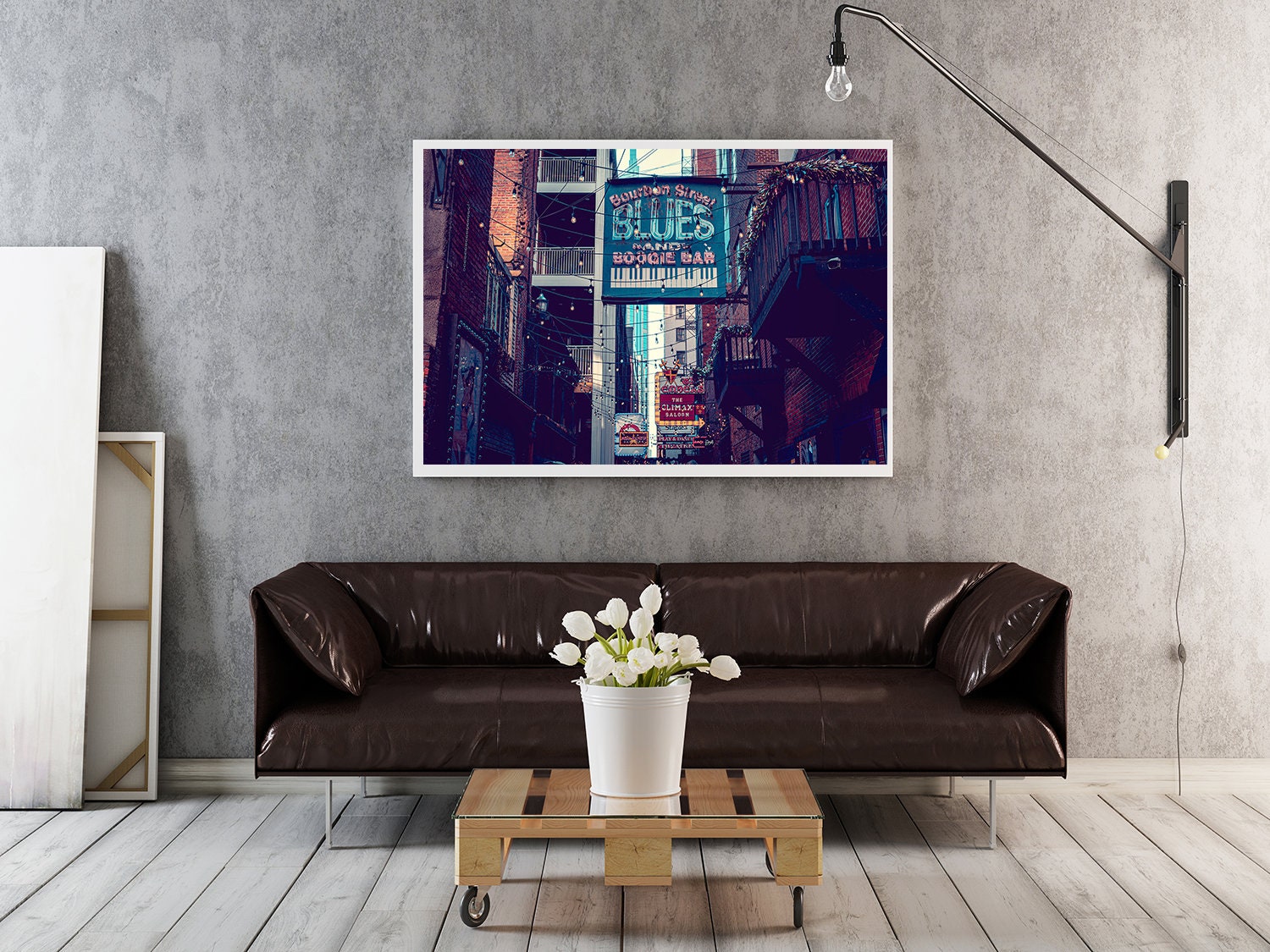 Printers Alley Nashville Wall Art