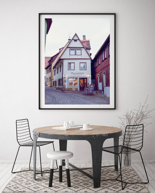 Rothenburg ob der tauber germany print