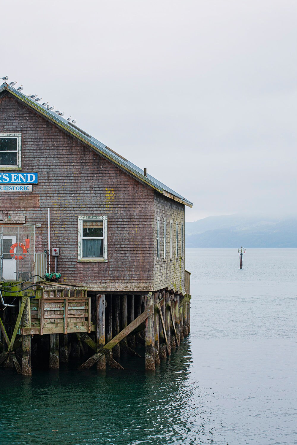 Coast Guard boathouse garibaldi bay