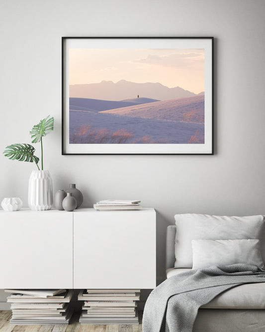 White Sands Dune New Mexico Print