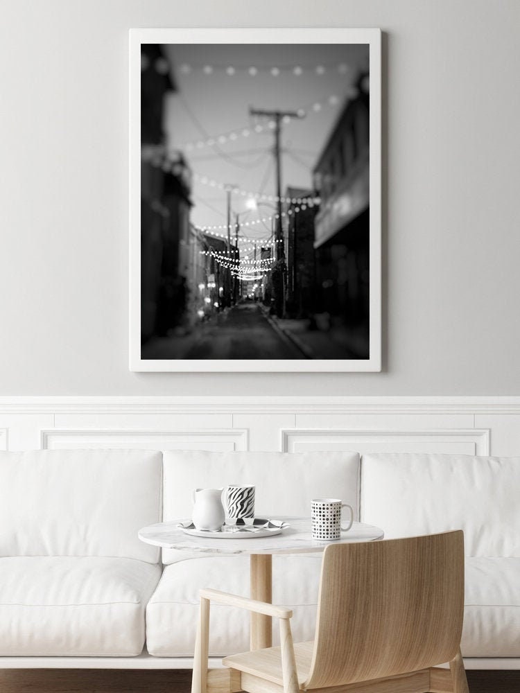 black and white baltimore maryland print