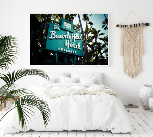 Beverly Hills Hotel Sign Wall Art