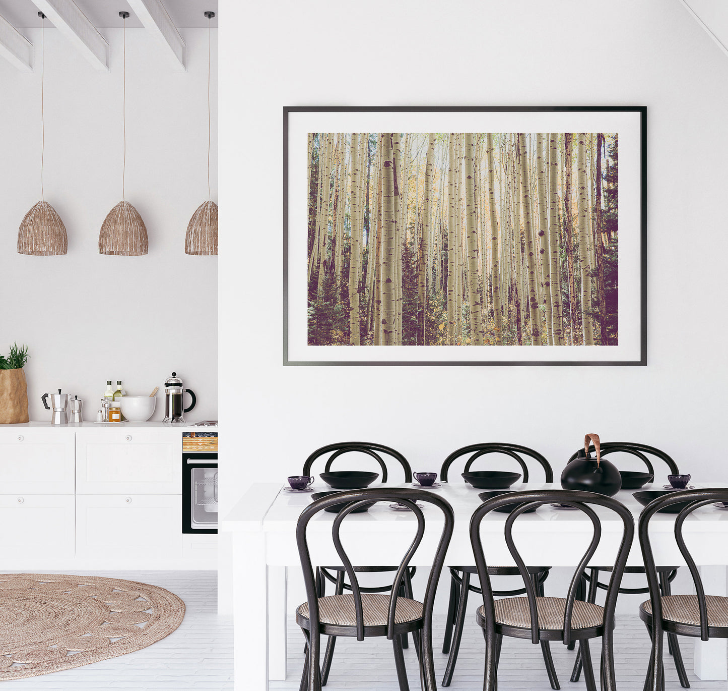 Colorado Aspen Forest Wall art