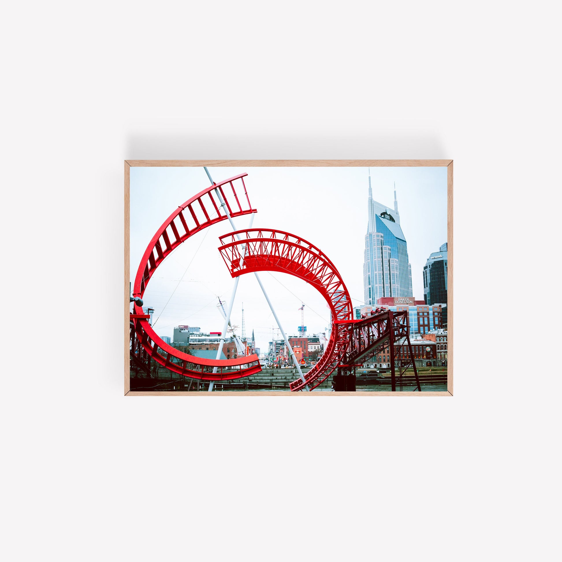 nashville skyline photography print