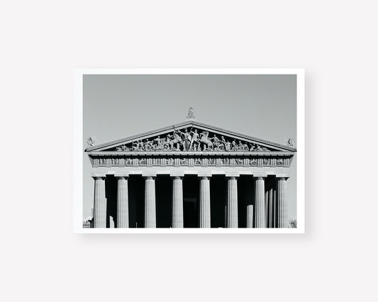 parthenon nashville print